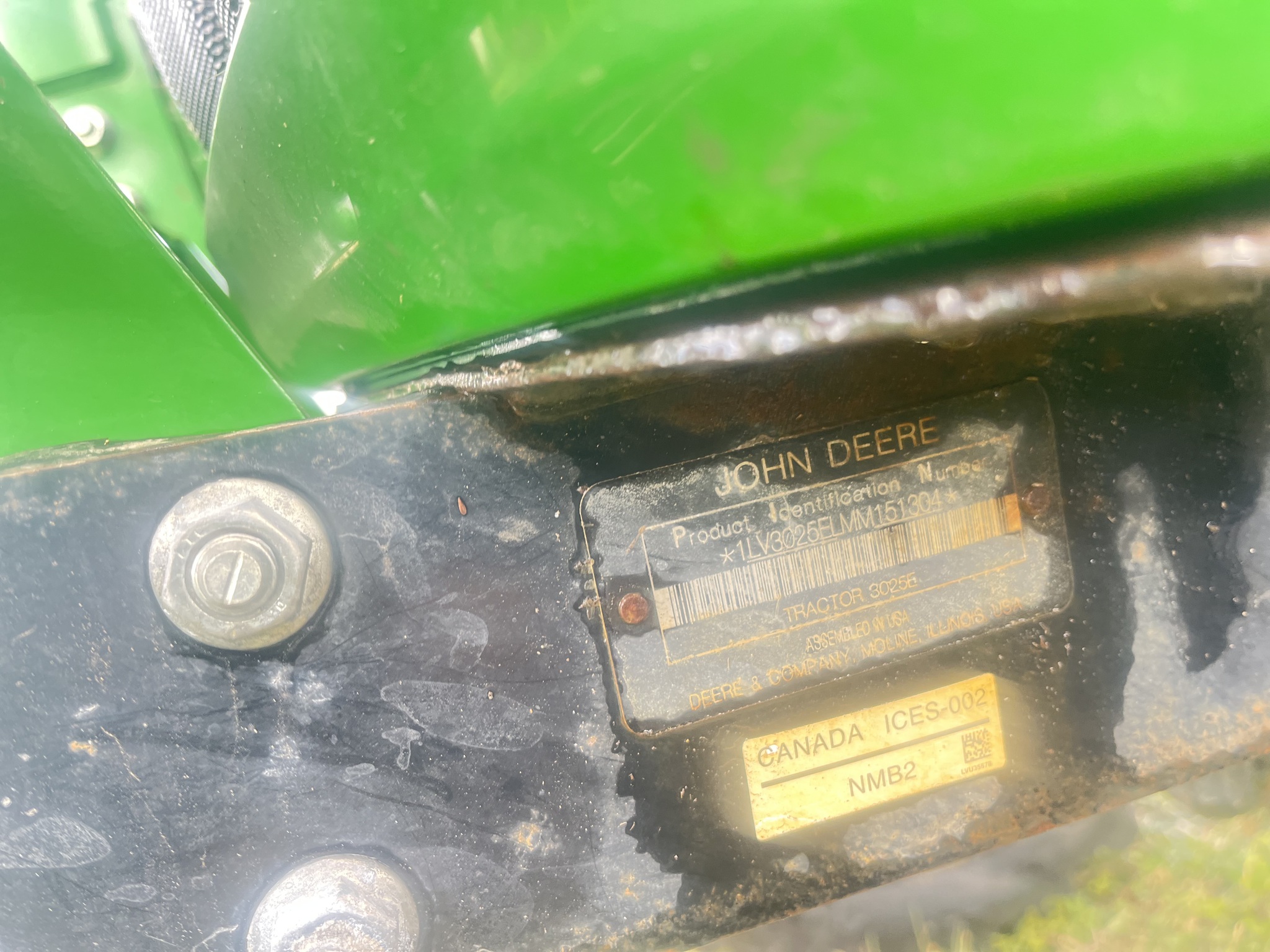 2021 John Deere 3025E Image 13