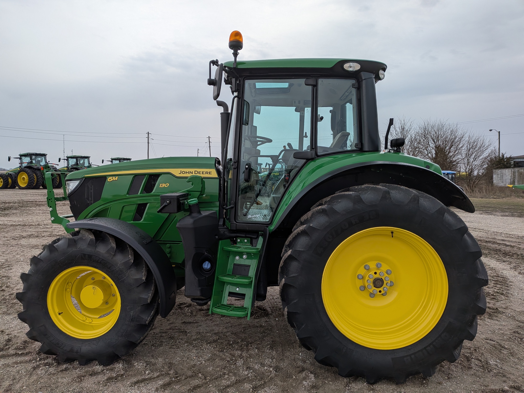  2025 John Deere 6M 130 at Heritage Tractor in Galesburg, IL