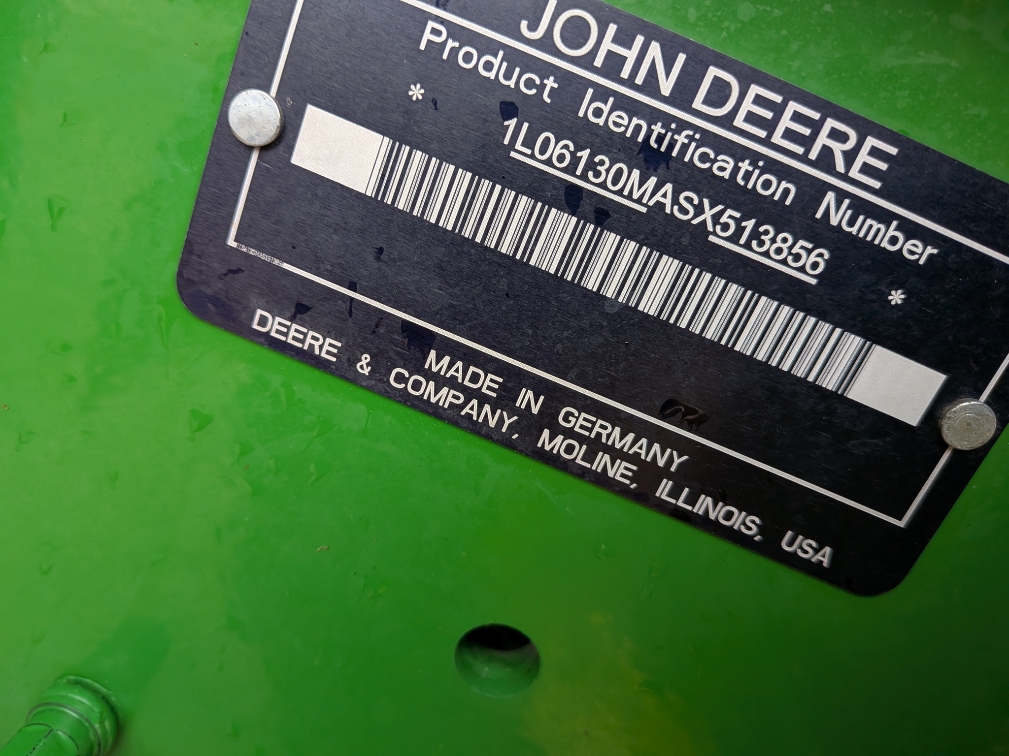  2025 John Deere 6M 130 at Heritage Tractor in Galesburg, IL