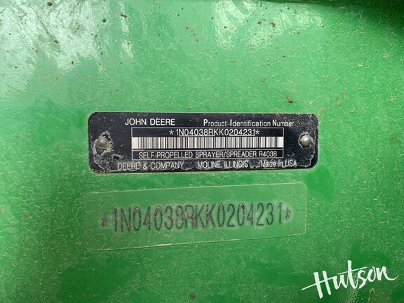Photo of 2020 John Deere R4038