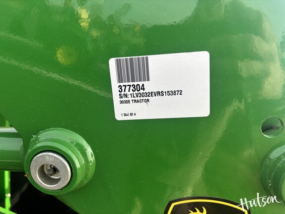 Photo of 2025 John Deere 3032E