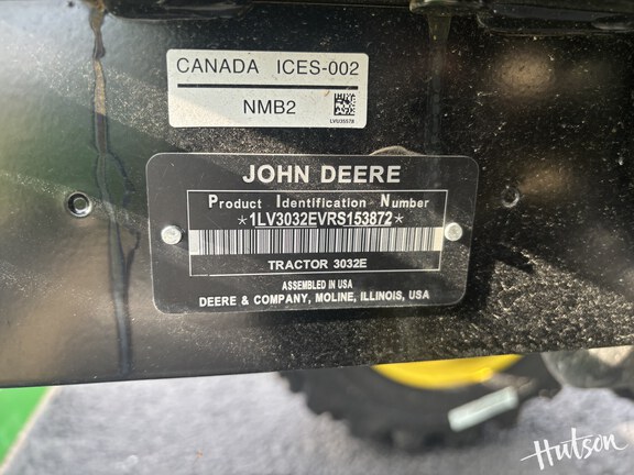 Photo of 2025 John Deere 3032E