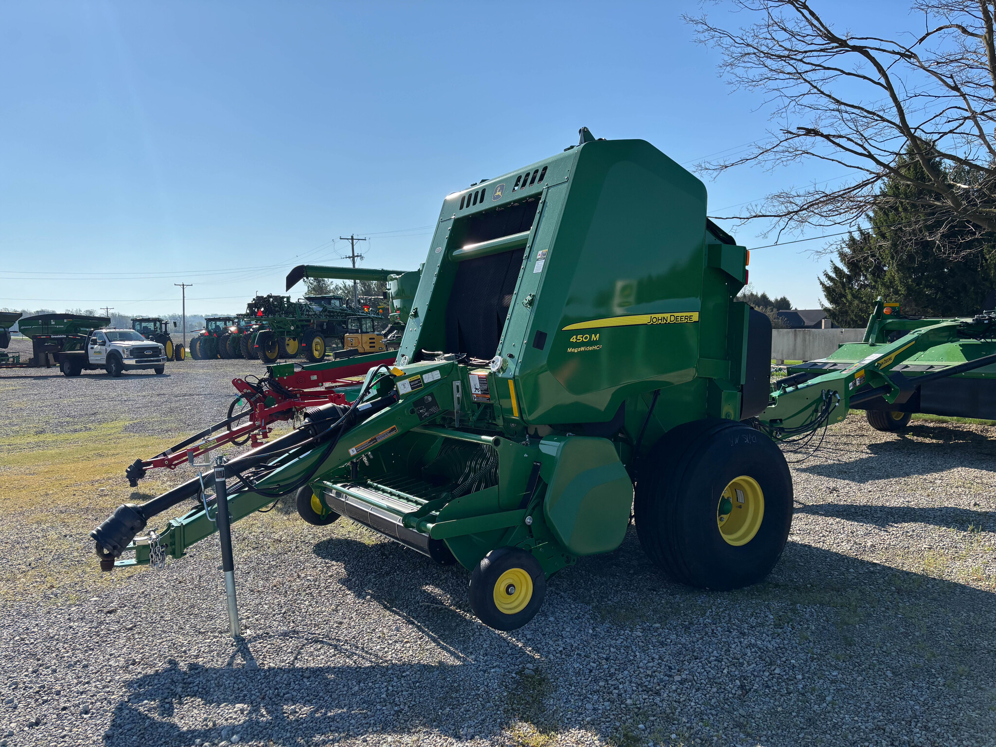 Used 2023 John Deere 450M Round Balers at Koenig Equipment in Urbana, OH - PhotoXL1