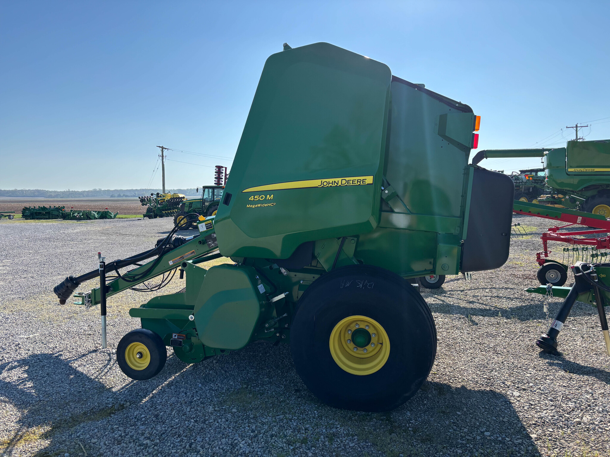 Used 2023 John Deere 450M Round Balers at Koenig Equipment in Urbana, OH - PhotoXL2