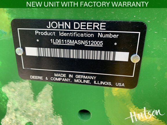 Photo of 2025 John Deere 6M 115