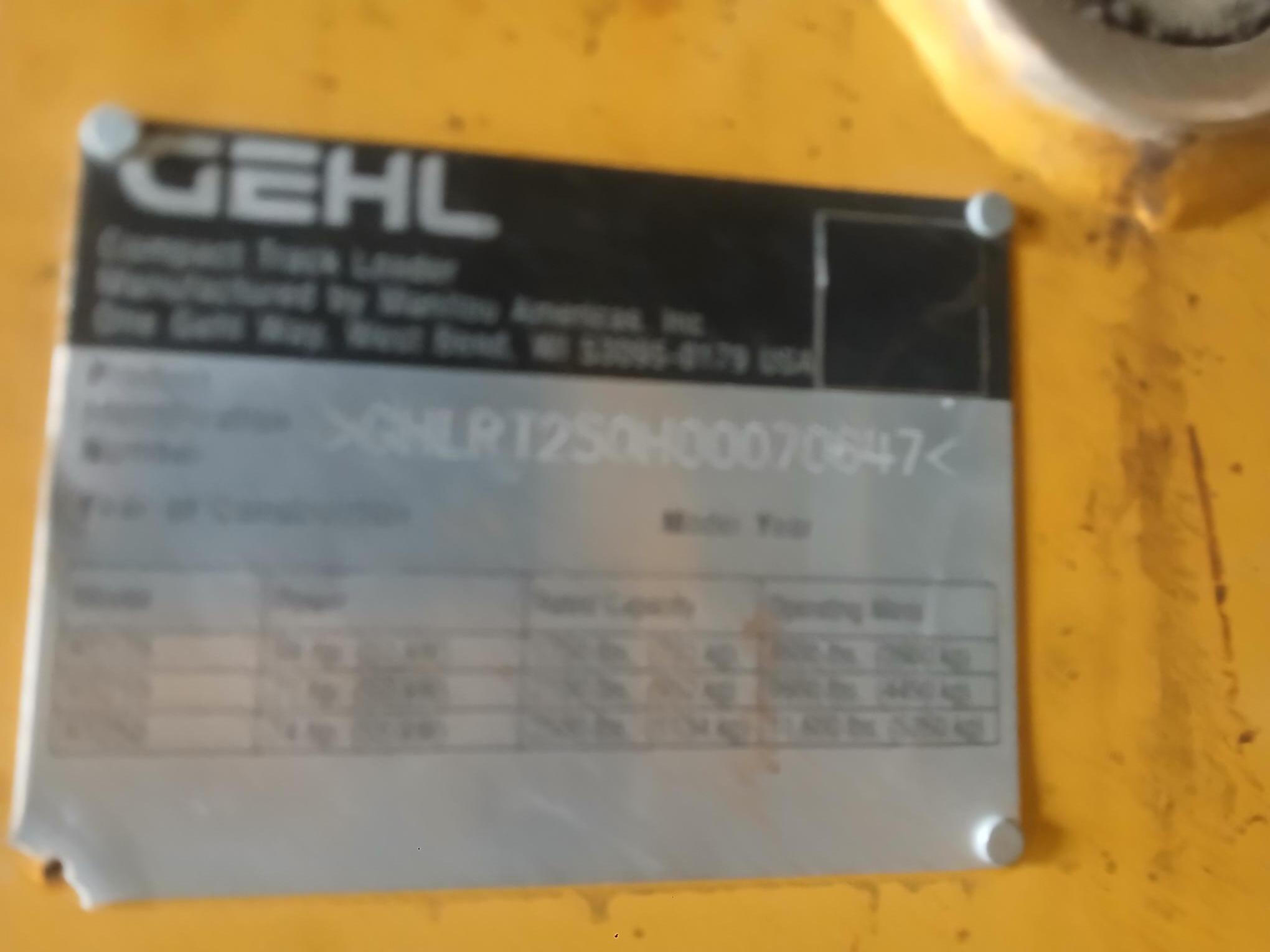2018 Gehl RT250 Image 13