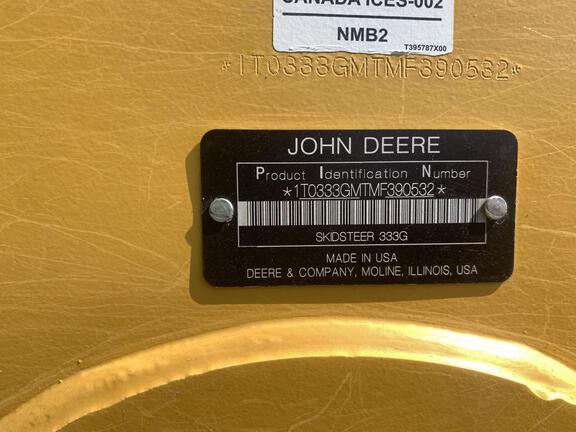 2020 John Deere 333G Photo 3
