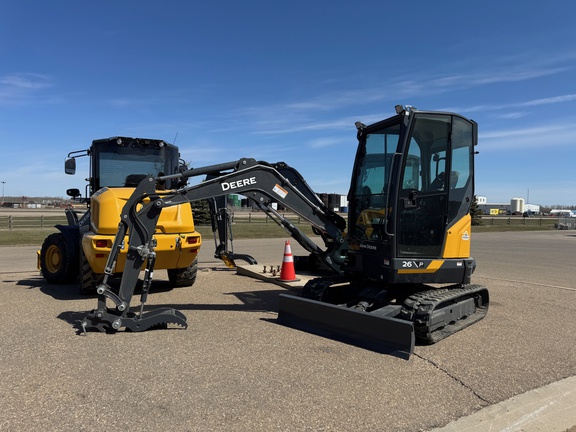 New In-Stock 2026 John Deere 26 P Compact Excavators at Horizon Ag & Turf in Horizon Ag & Turf, 