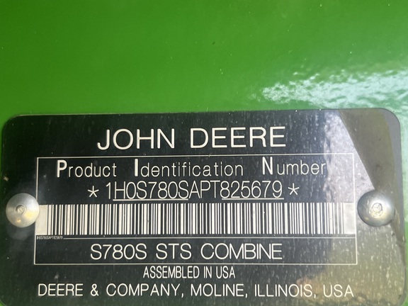 Photo of 2023 John Deere S780