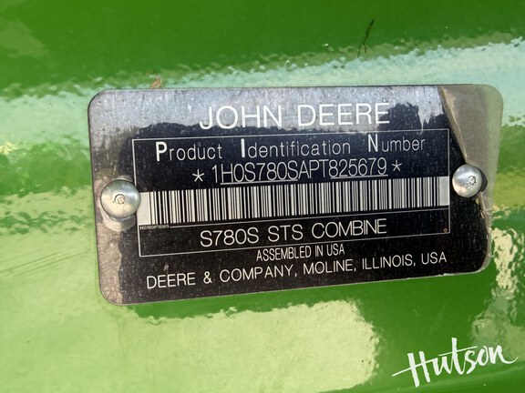Photo of 2023 John Deere S780