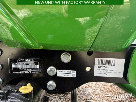 Photo of 2026 John Deere 1025R