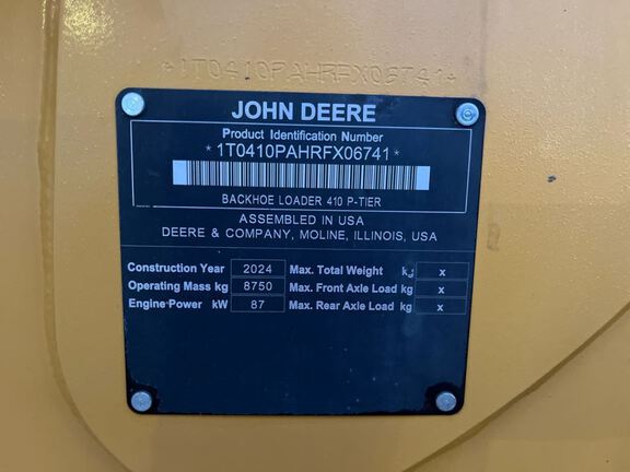 2023 John Deere 410P