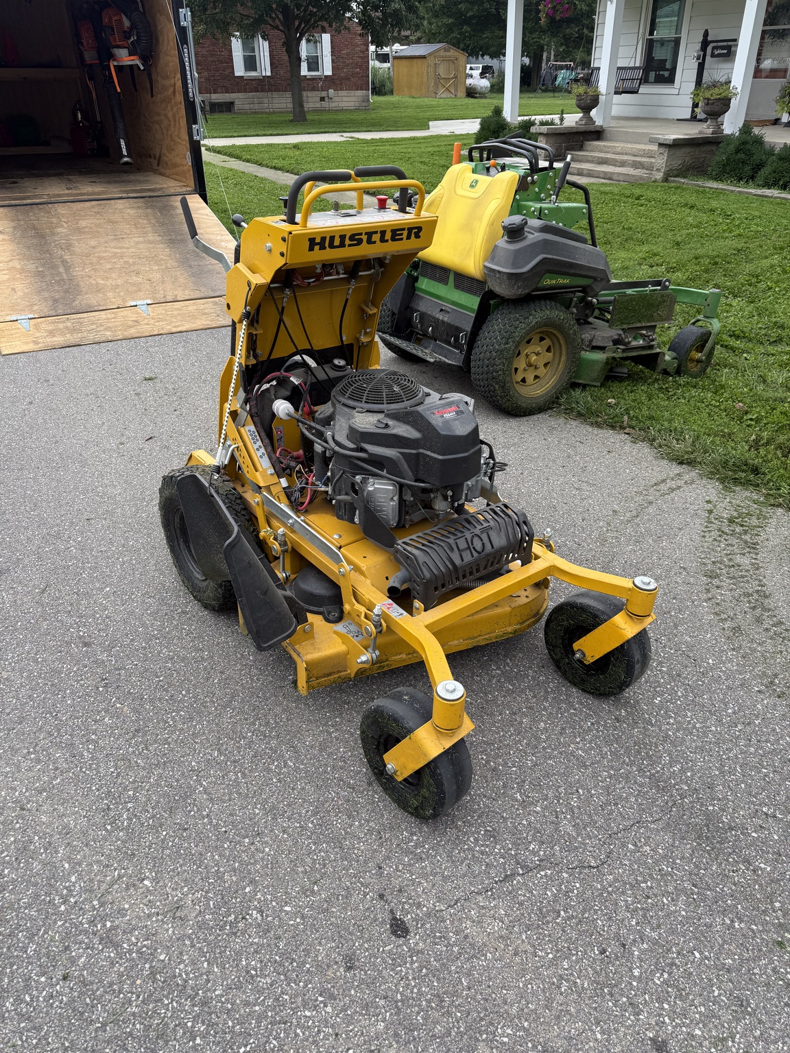 Used 2023 Hustler Surfer Pro 34 Stand On Mowers at Koenig Equipment in Franklin, IN - PhotoXL1