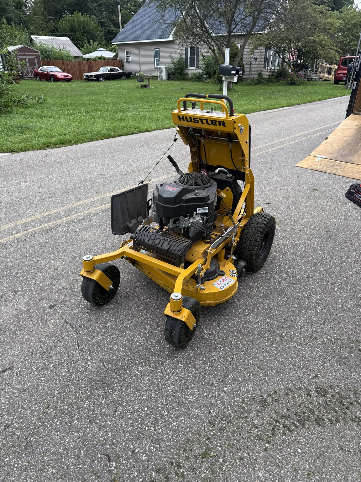 Used 2023 Hustler Surfer Pro 34 Stand On Mowers at Koenig Equipment in Franklin, IN - PhotoXL0
