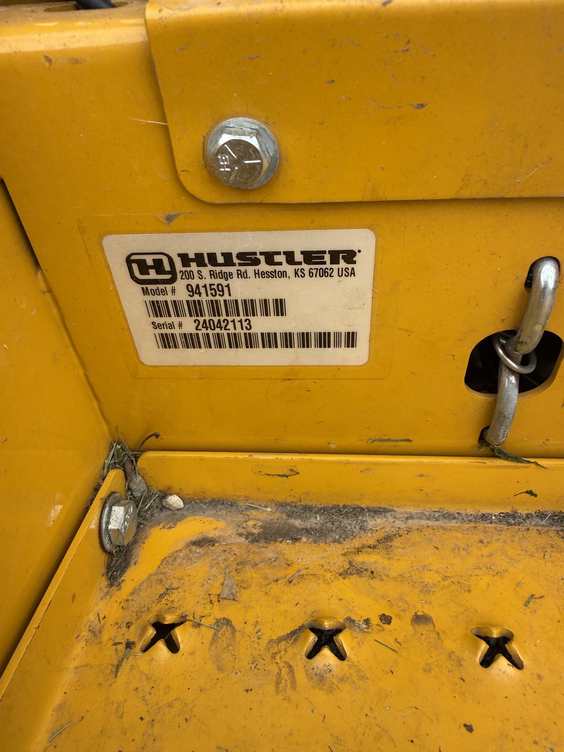 Used 2023 Hustler Surfer Pro 34 Stand On Mowers at Koenig Equipment in Franklin, IN - PhotoXL7