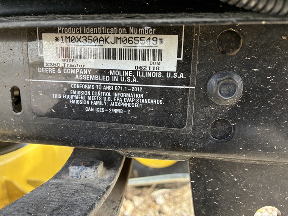 2018 John Deere X350 - Photo29