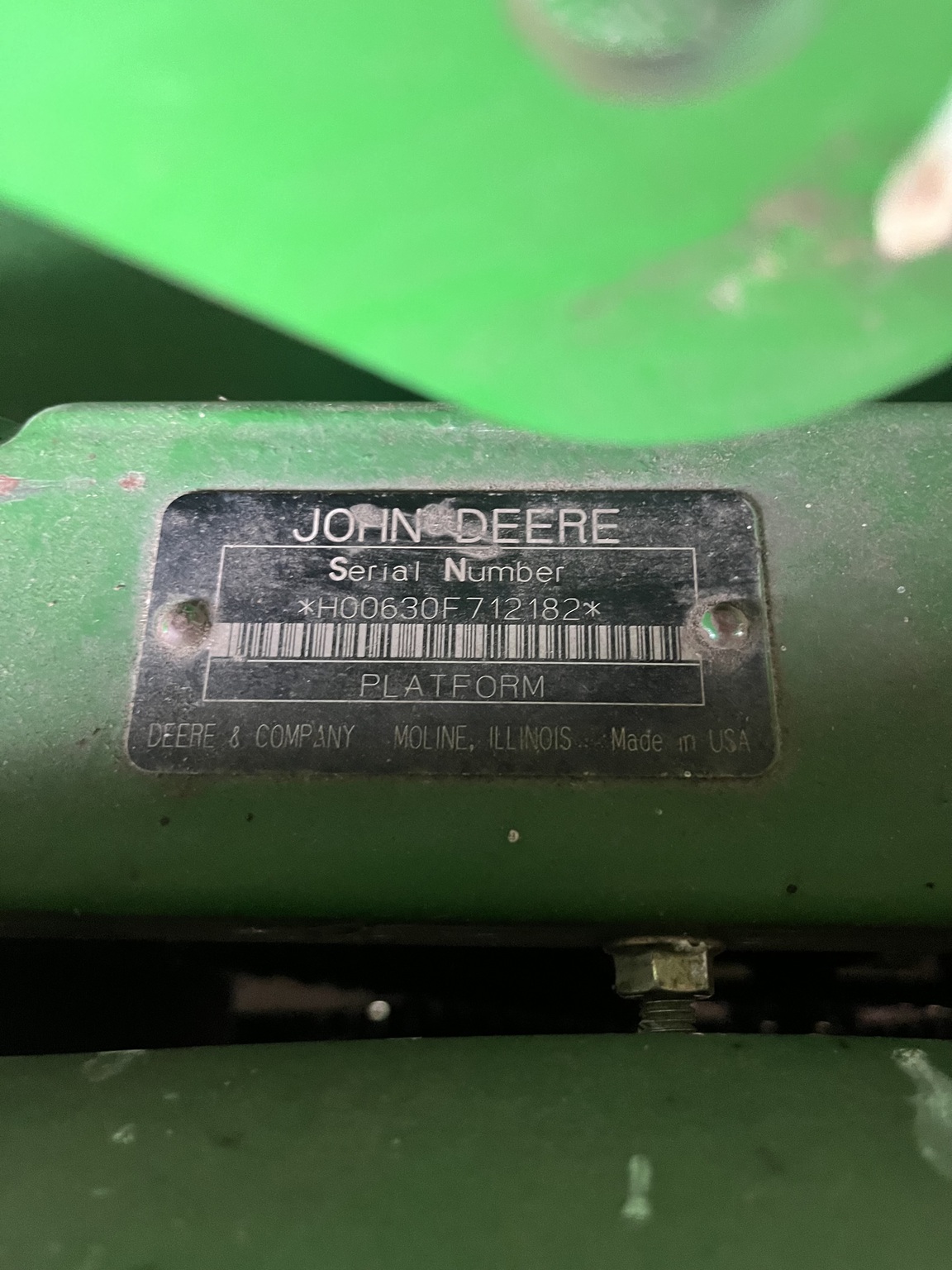 Used 2005 John Deere 630F Combine Platforms at Koenig Equipment in Oxford, OH - PhotoXL5