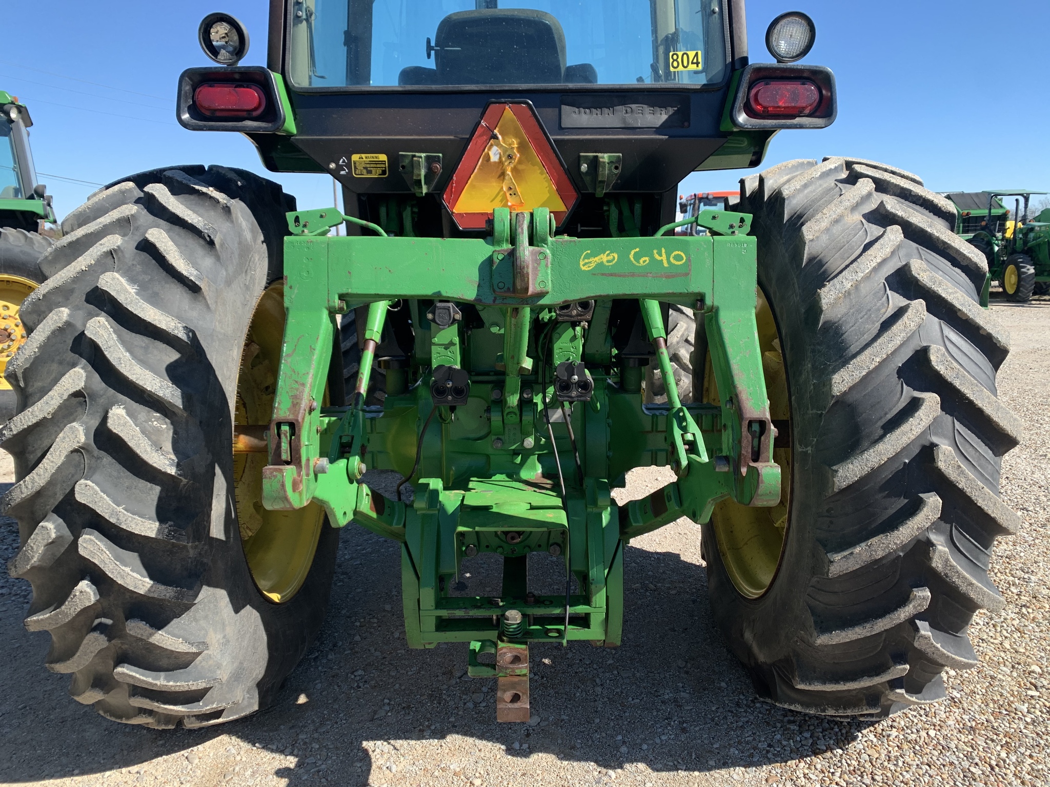 1989 John Deere 4555 Image 4
