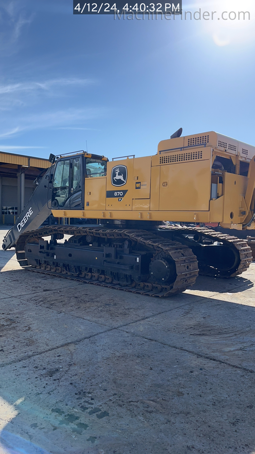 2022 John Deere 870 P | Excavators | MachineFinder