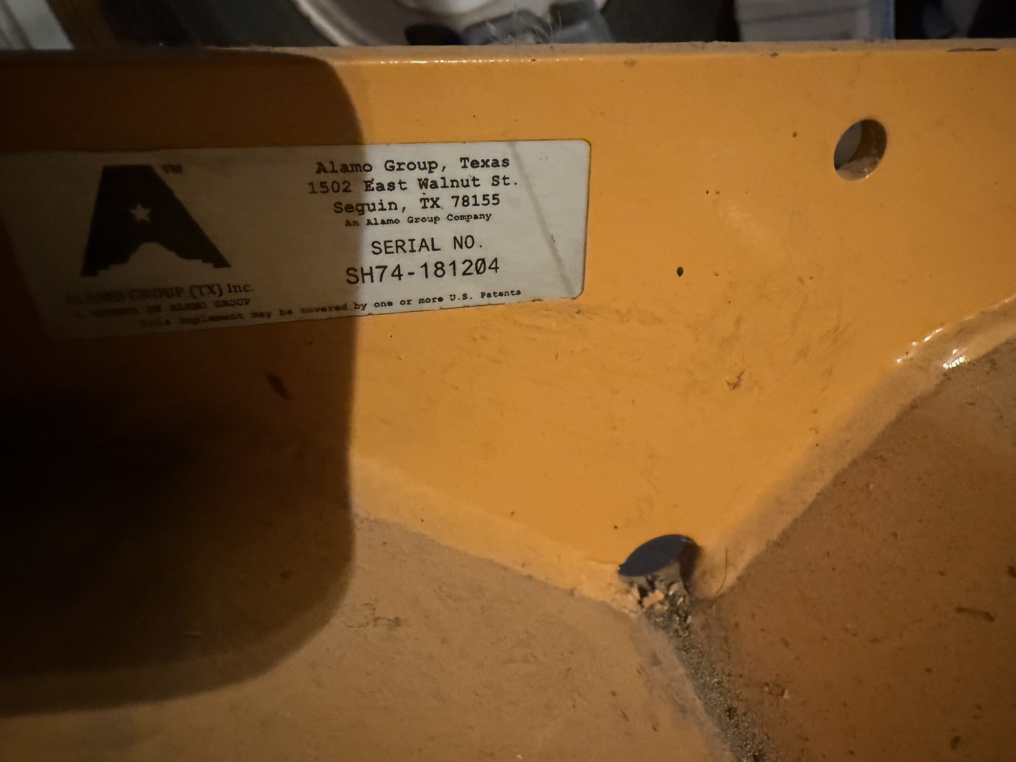 2021 Alamo REAR MOUNT 6' Image 4