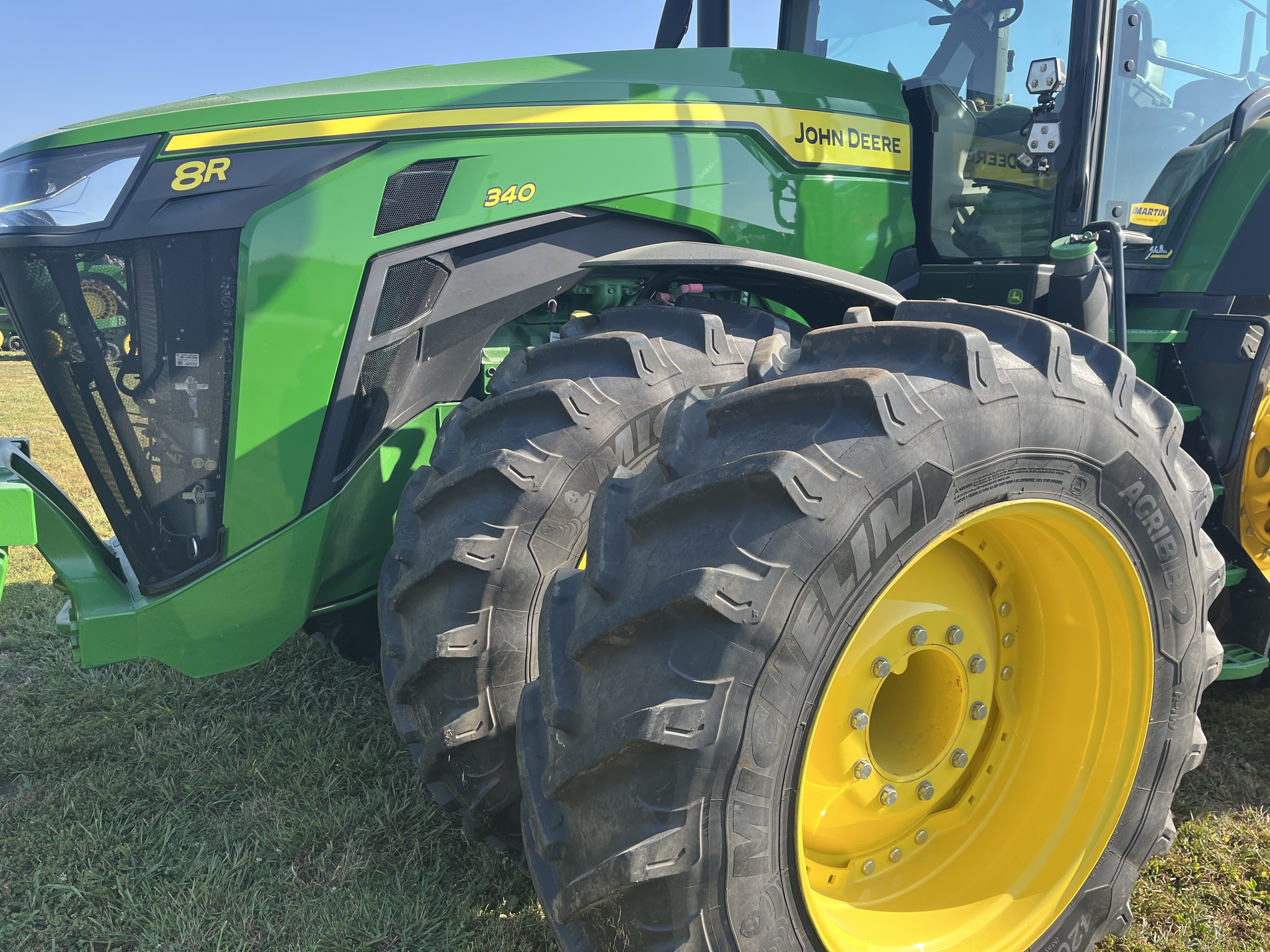  2024 John Deere 8R 340 at Heritage Tractor in Monmouth, IL