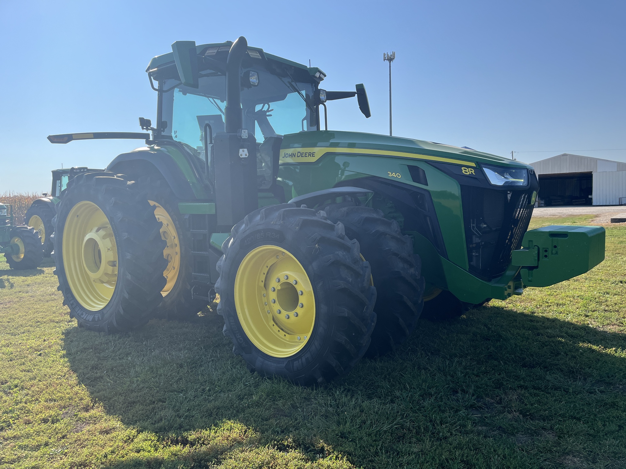  2024 John Deere 8R 340 at Heritage Tractor in Monmouth, IL
