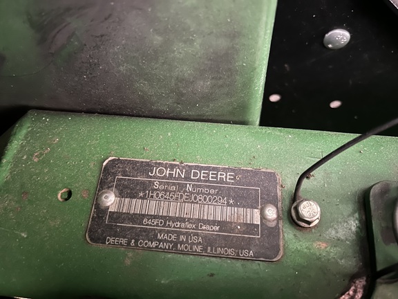 Used 2018 John Deere 645FD Combine Platforms at Koenig Equipment in Anna, OH - Photo12