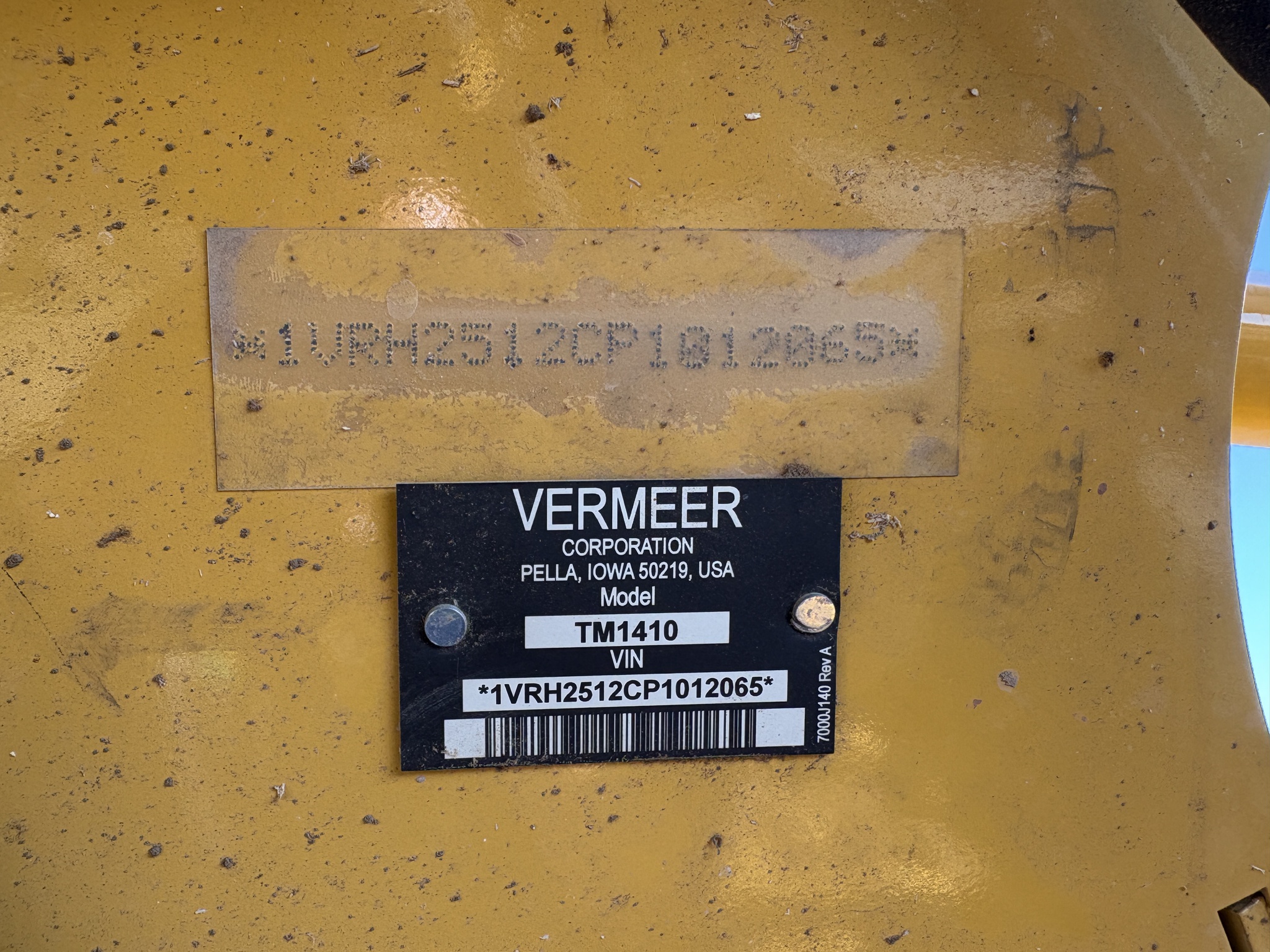 2022 Vermeer TM1410 Image 25