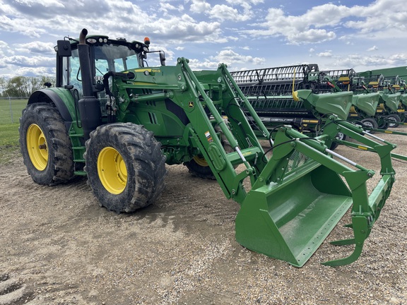 Used 2023 John Deere 6195M Row Crop Tractors at Horizon Ag & Turf in Vermilion, AB - Photo2