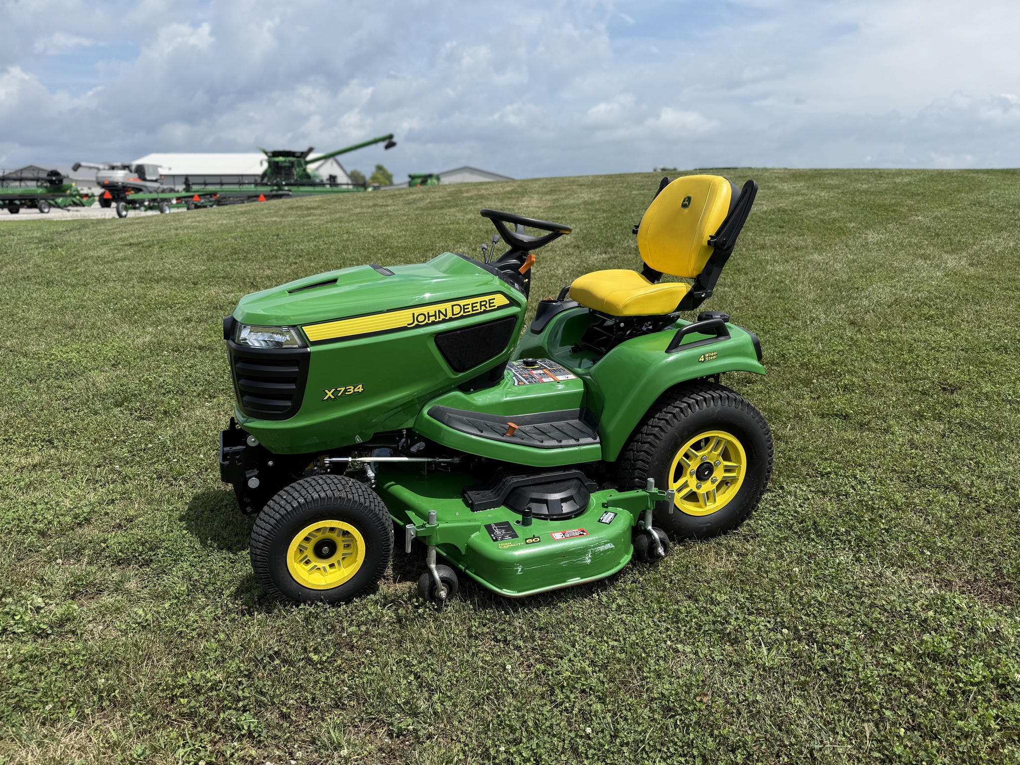 2023 John Deere X734 Image 3