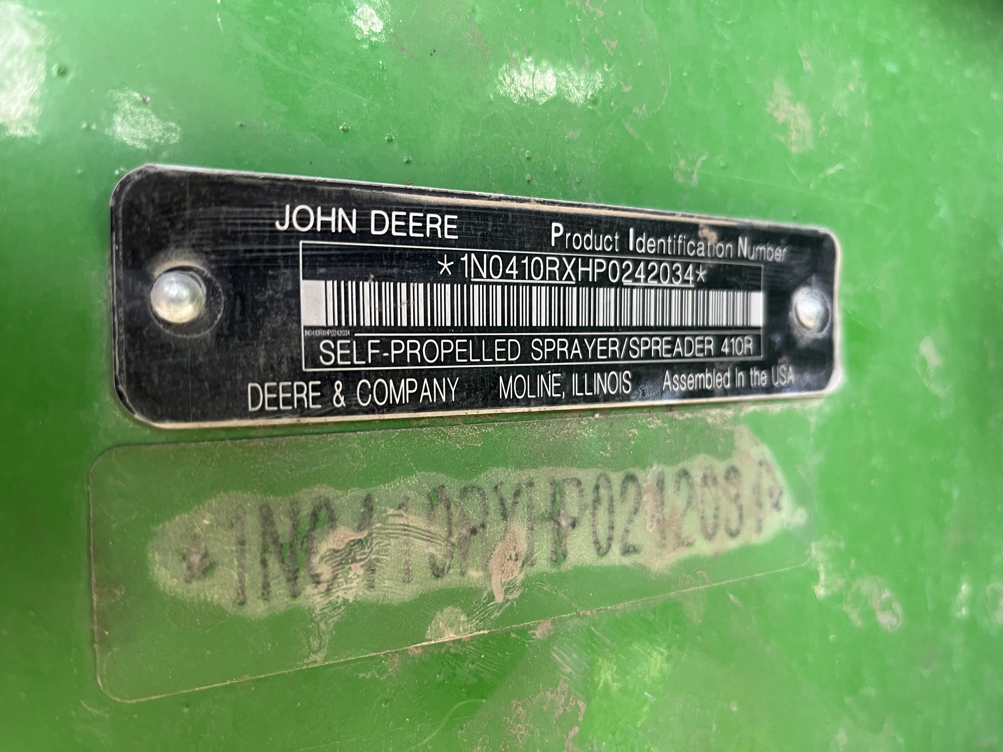  2024 John Deere 410R at Heritage Tractor in Seneca, KS