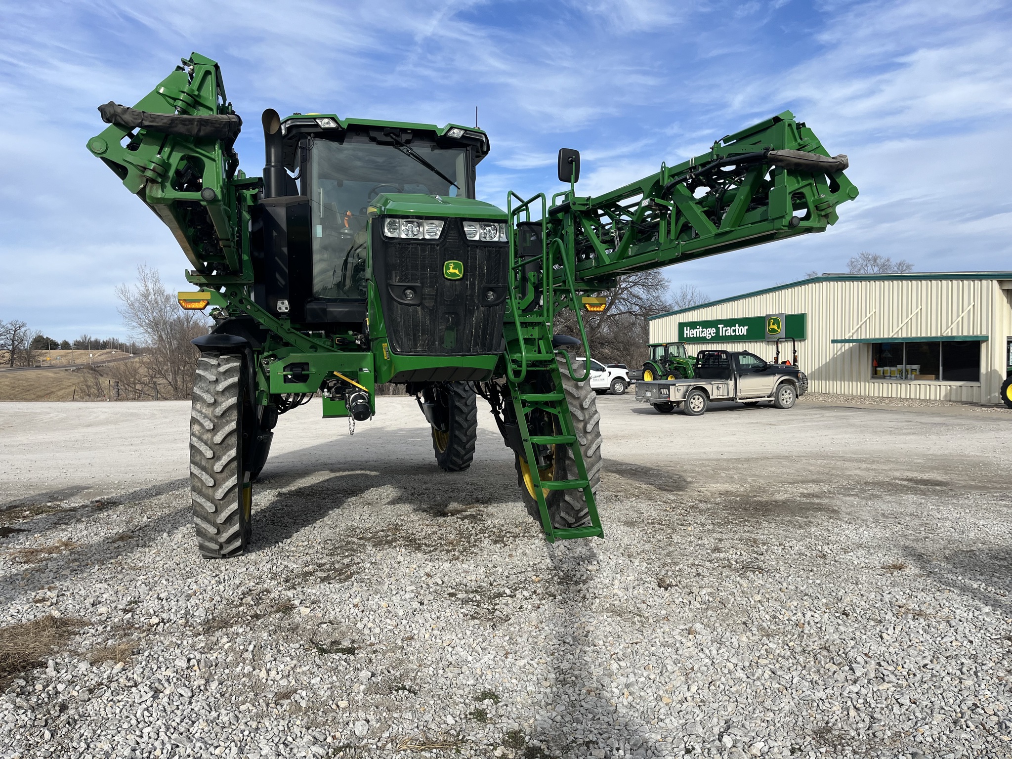  2024 John Deere 410R at Heritage Tractor in Seneca, KS