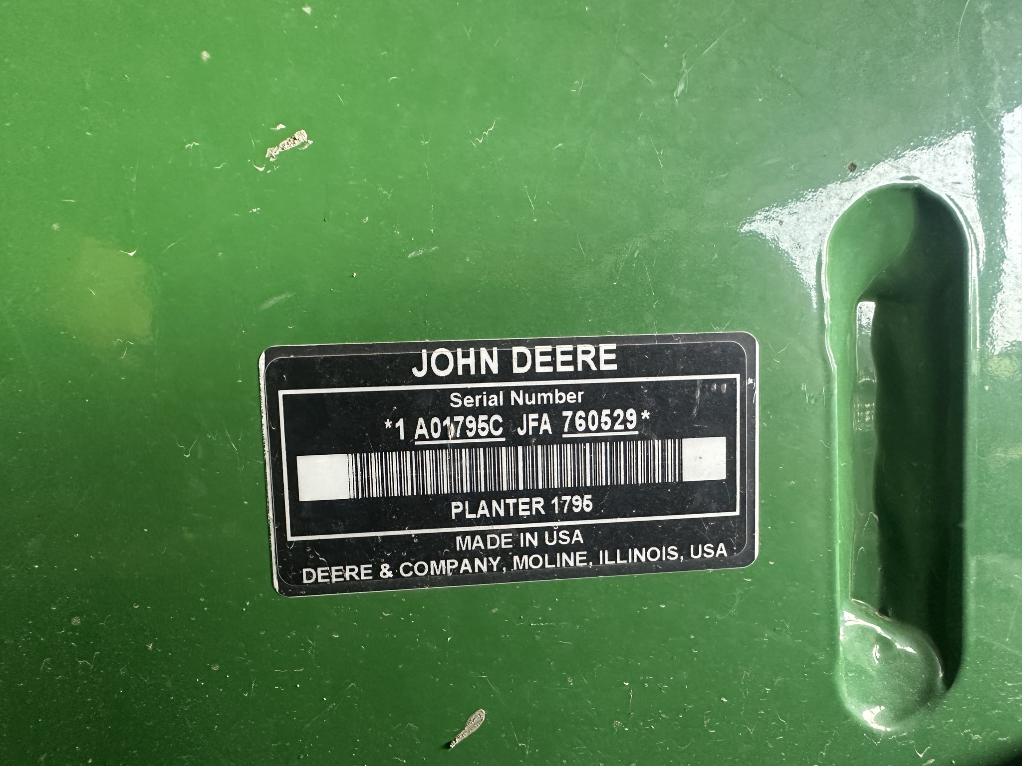 2015 John Deere 1795 Image 3