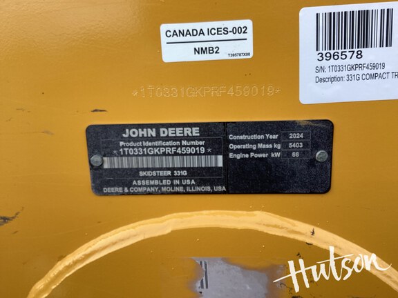 Photo of 2024 John Deere 331G