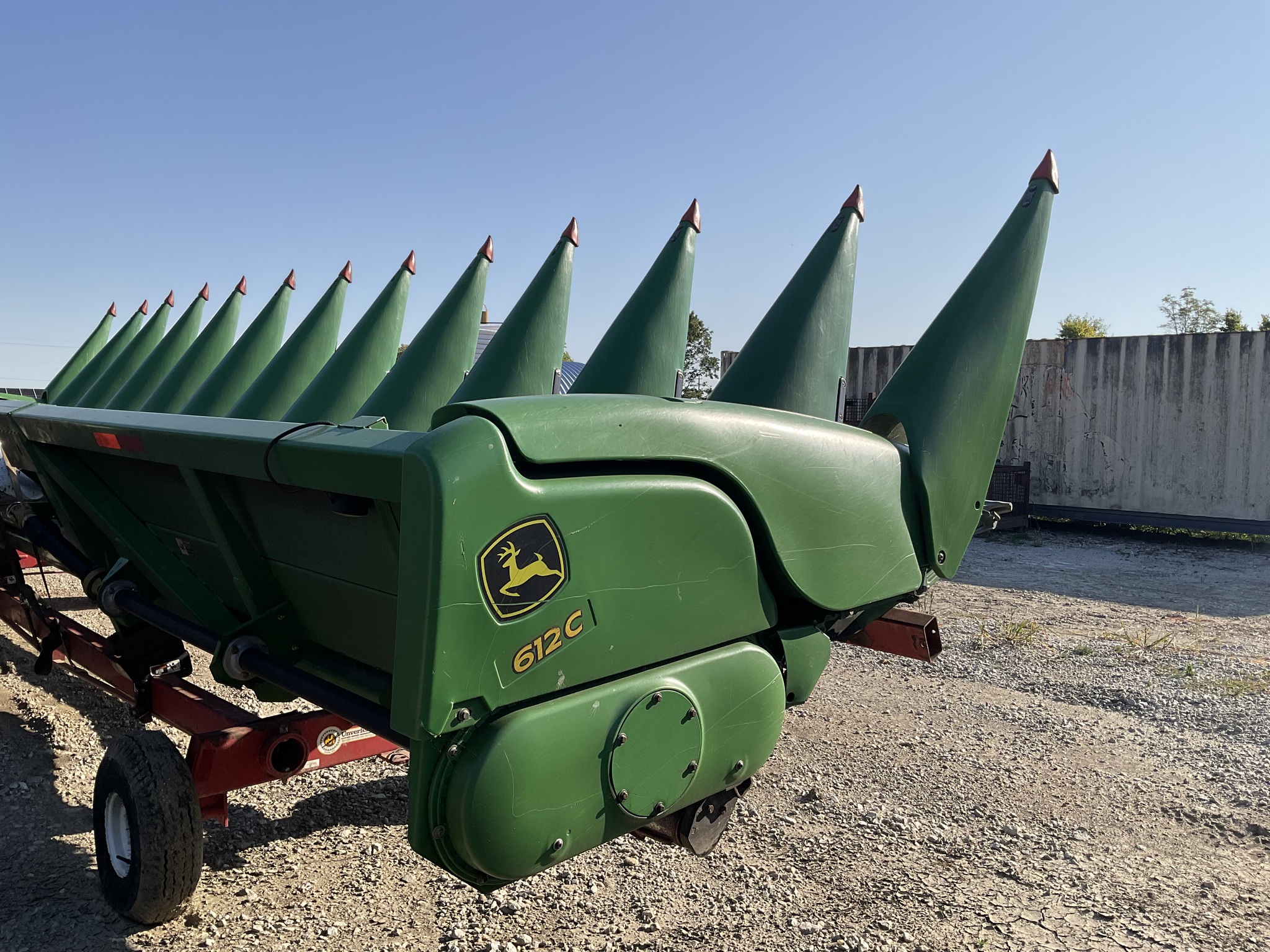 2009 John Deere 612C Image 2