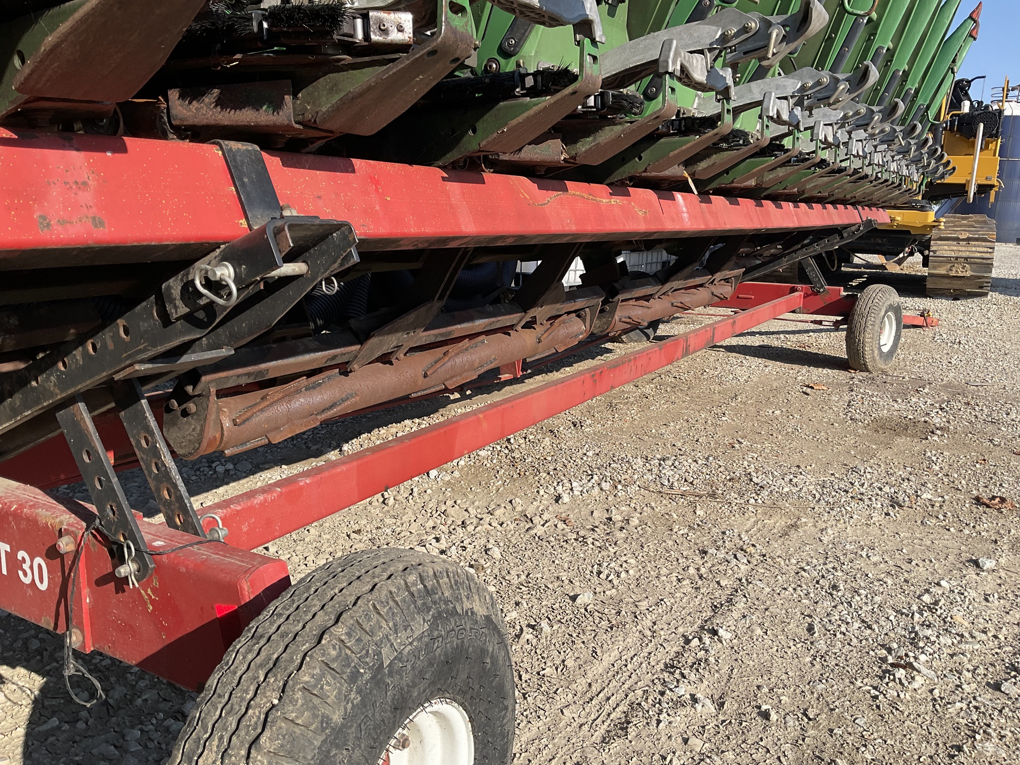 2009 John Deere 612C Image 8
