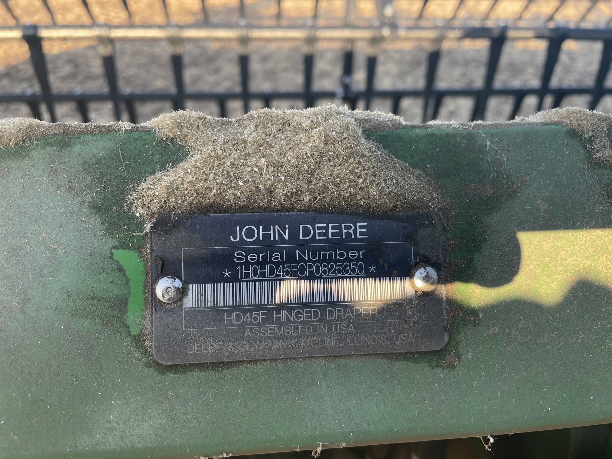 2023 John Deere HD45F Image 10