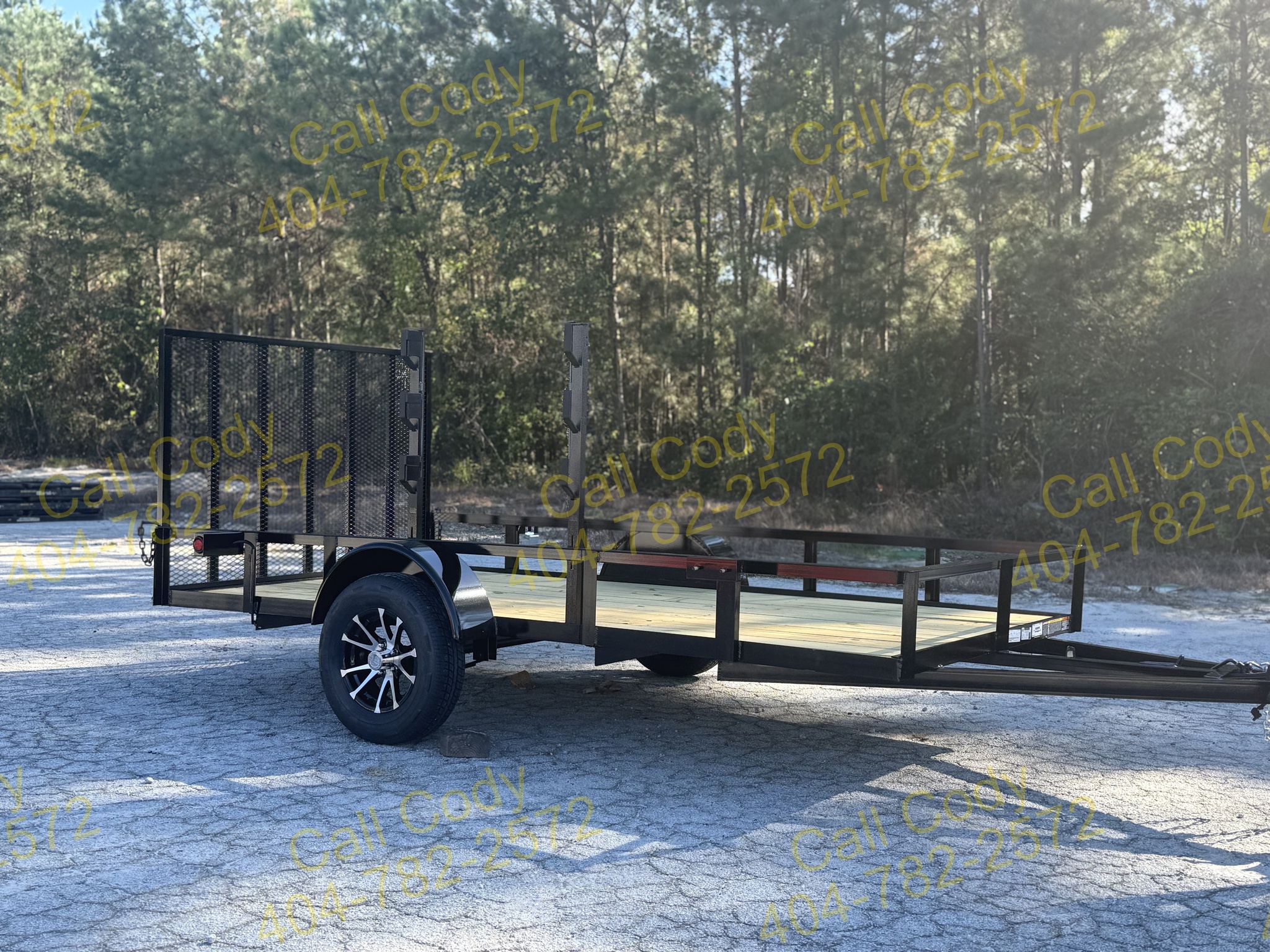 2025 Hooper 6X12 LANDSCAPE TRAILER Image 1