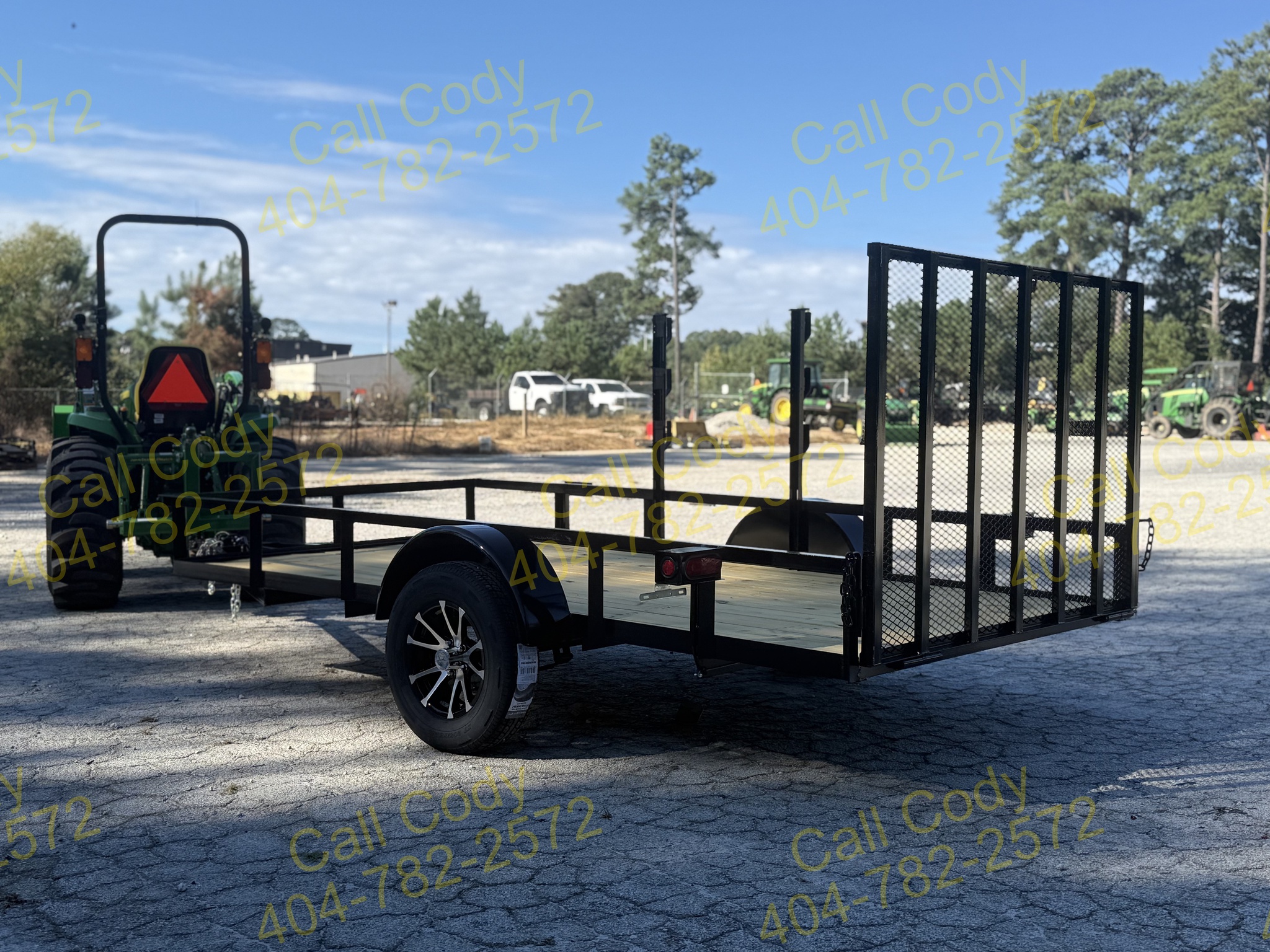 2025 Hooper 6X12 LANDSCAPE TRAILER Image 4