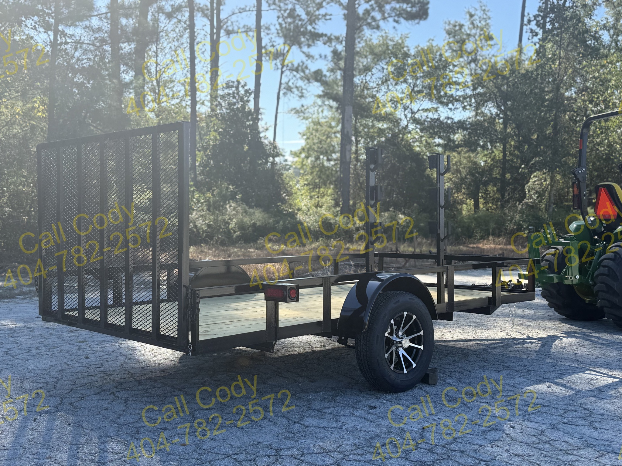 2025 Hooper 6X12 LANDSCAPE TRAILER Image 3