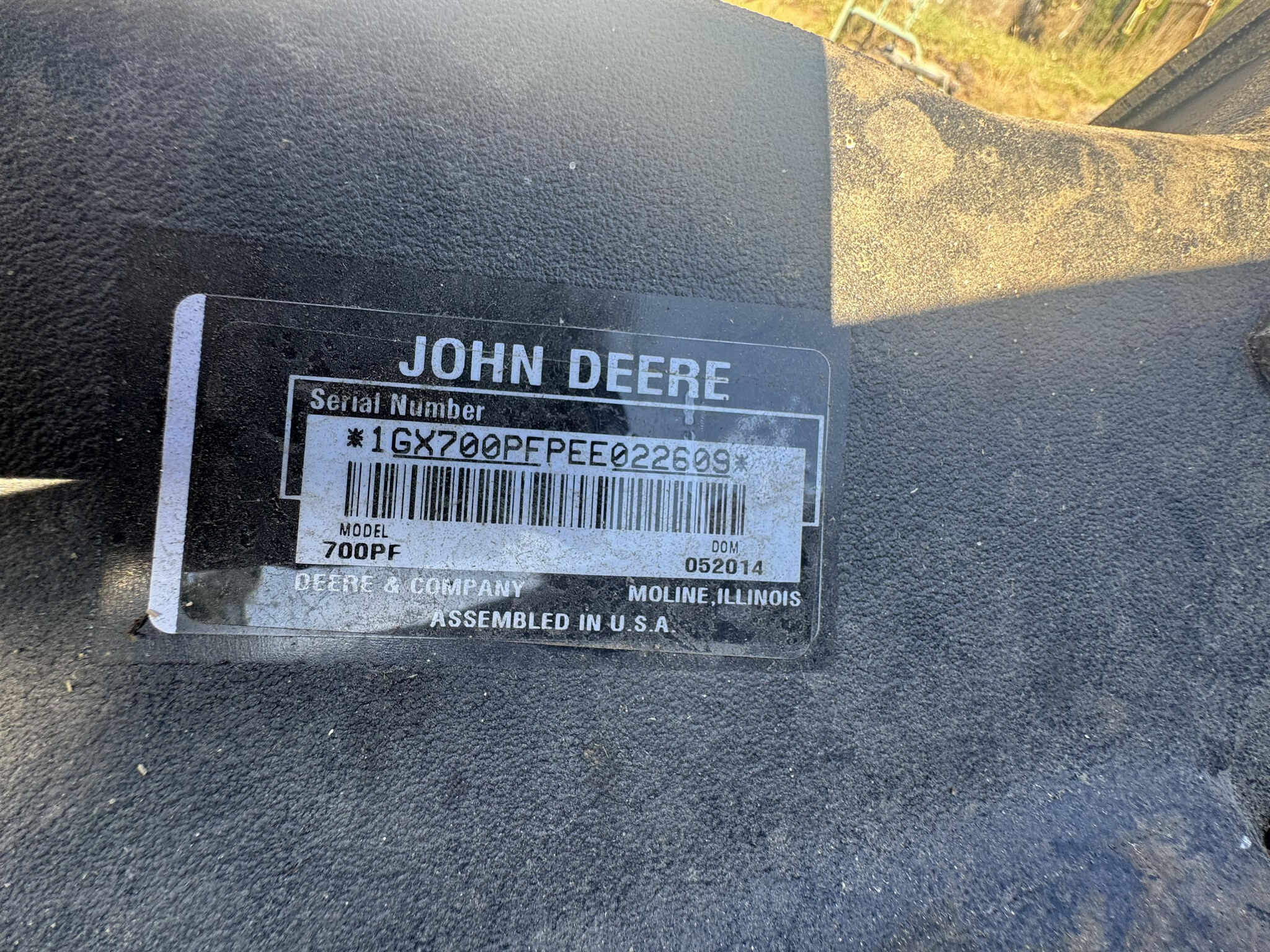 2014 John Deere 1025R Image 12