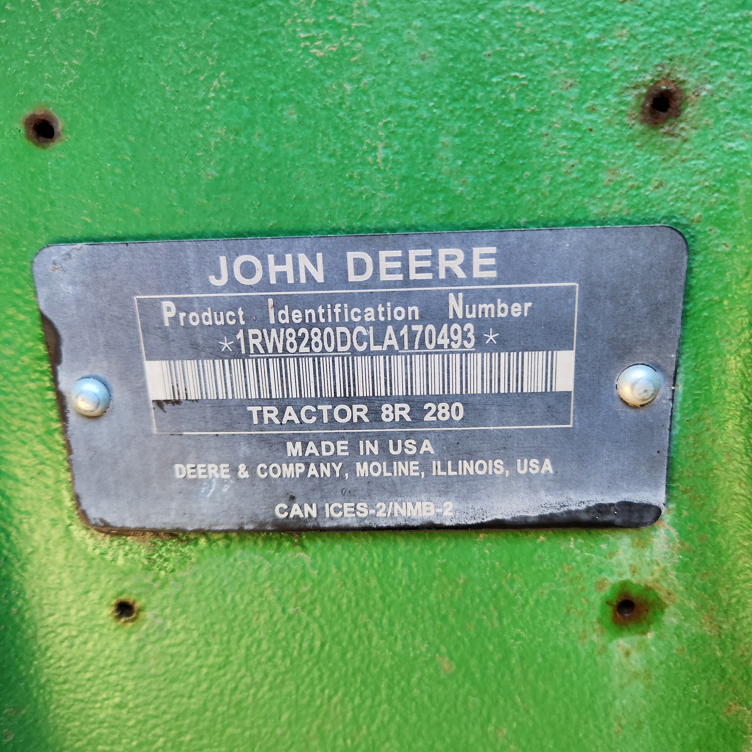 2020 John Deere 8R 280 Image 13