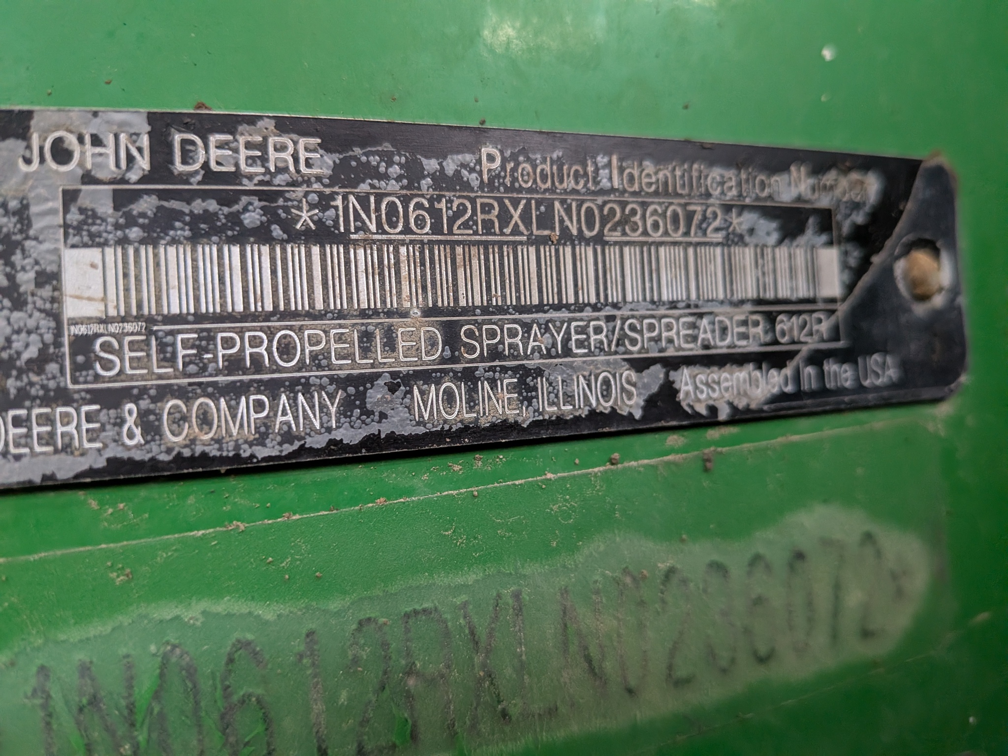  2023 John Deere 612R at Heritage Tractor in Galesburg, IL