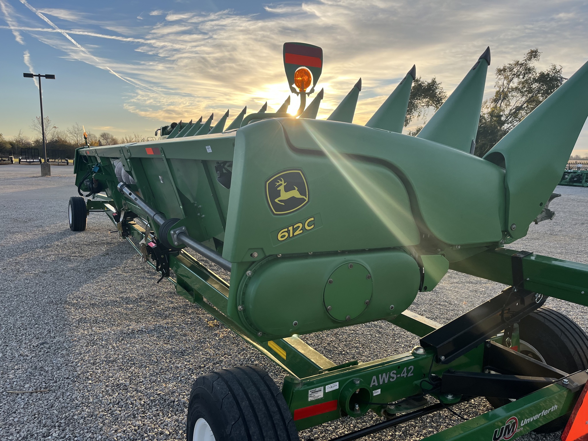 2012 John Deere 612C Image 1