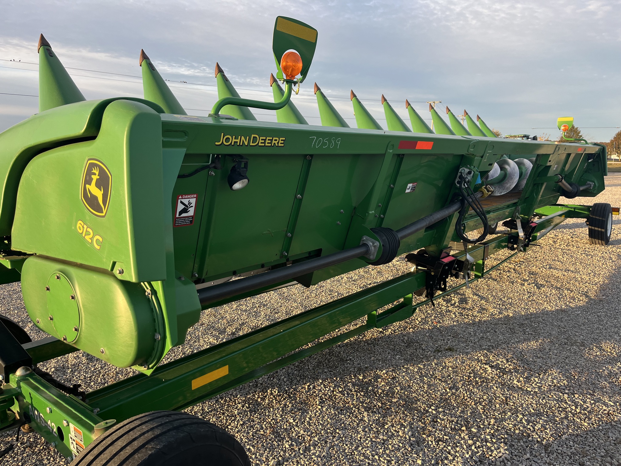 2012 John Deere 612C Image 2