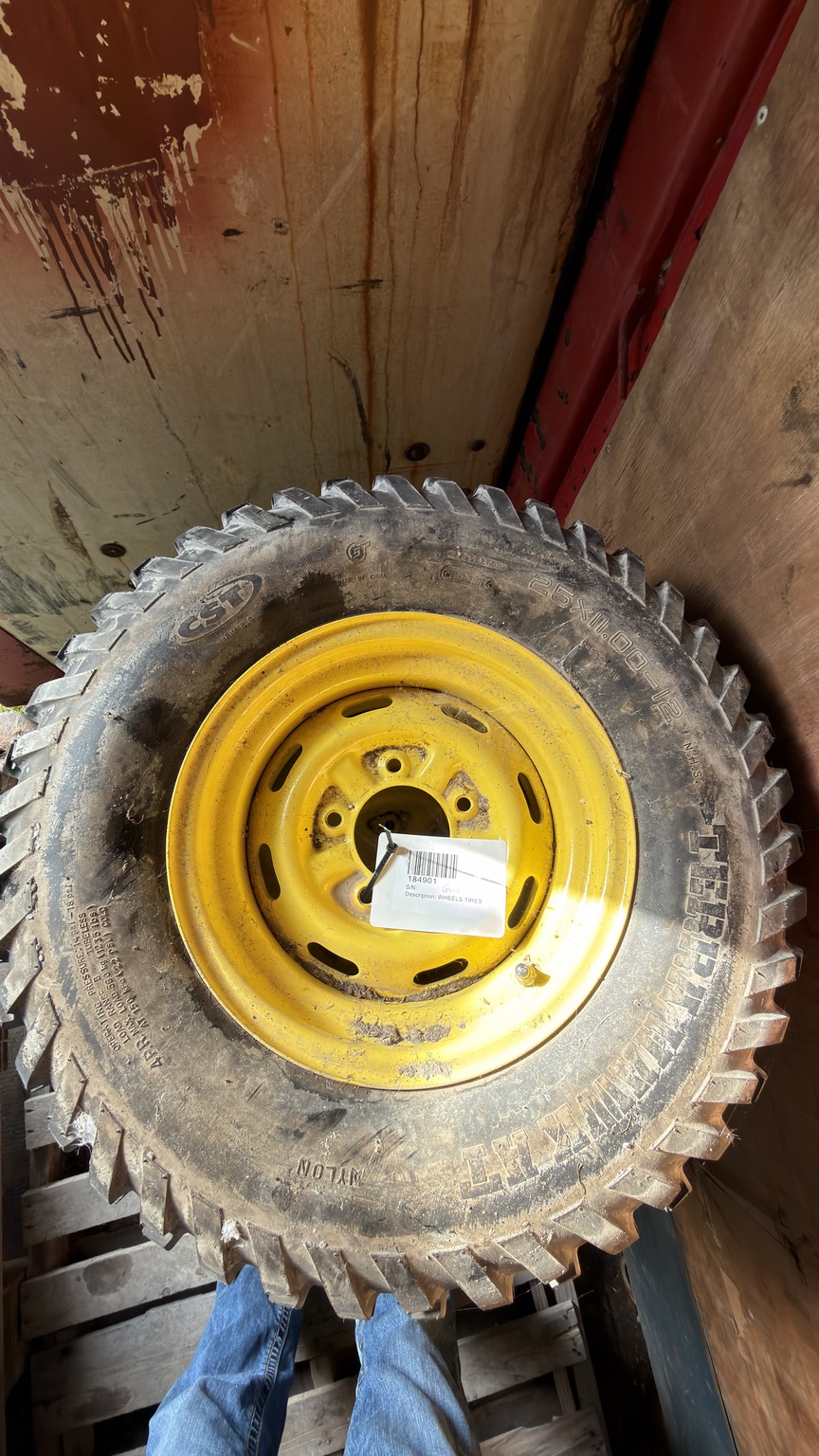 John Deere Terra Hawk tires and wheels Image 2
