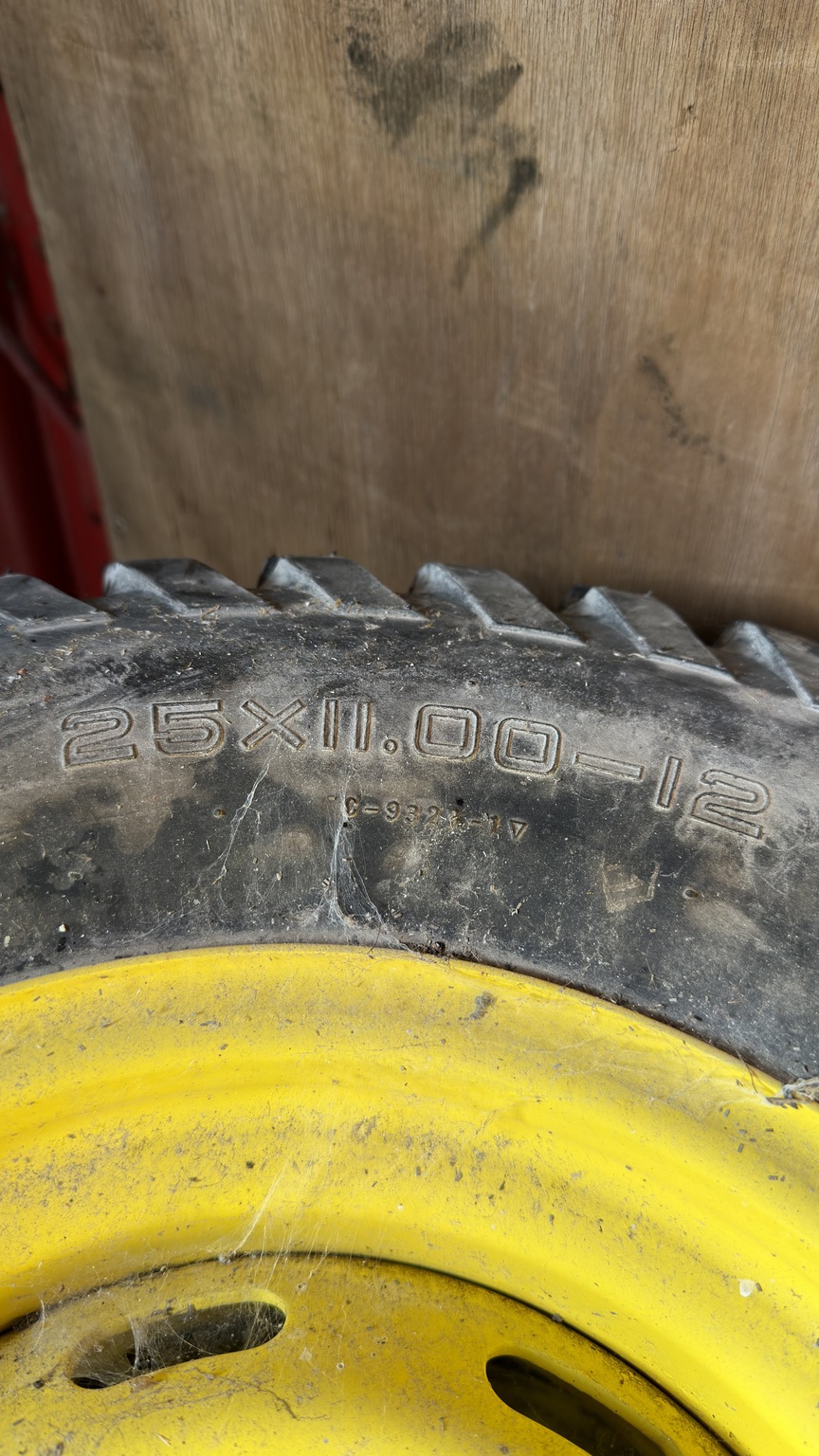 John Deere Terra Hawk tires and wheels Image 3