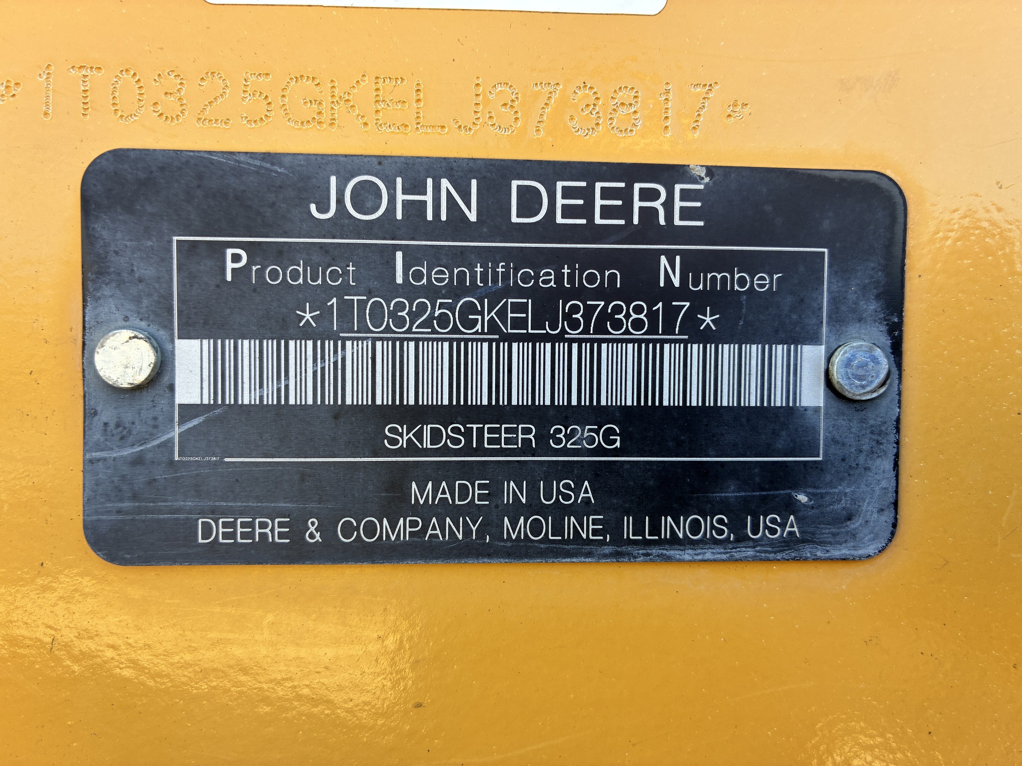 2020 John Deere 325G Image 24