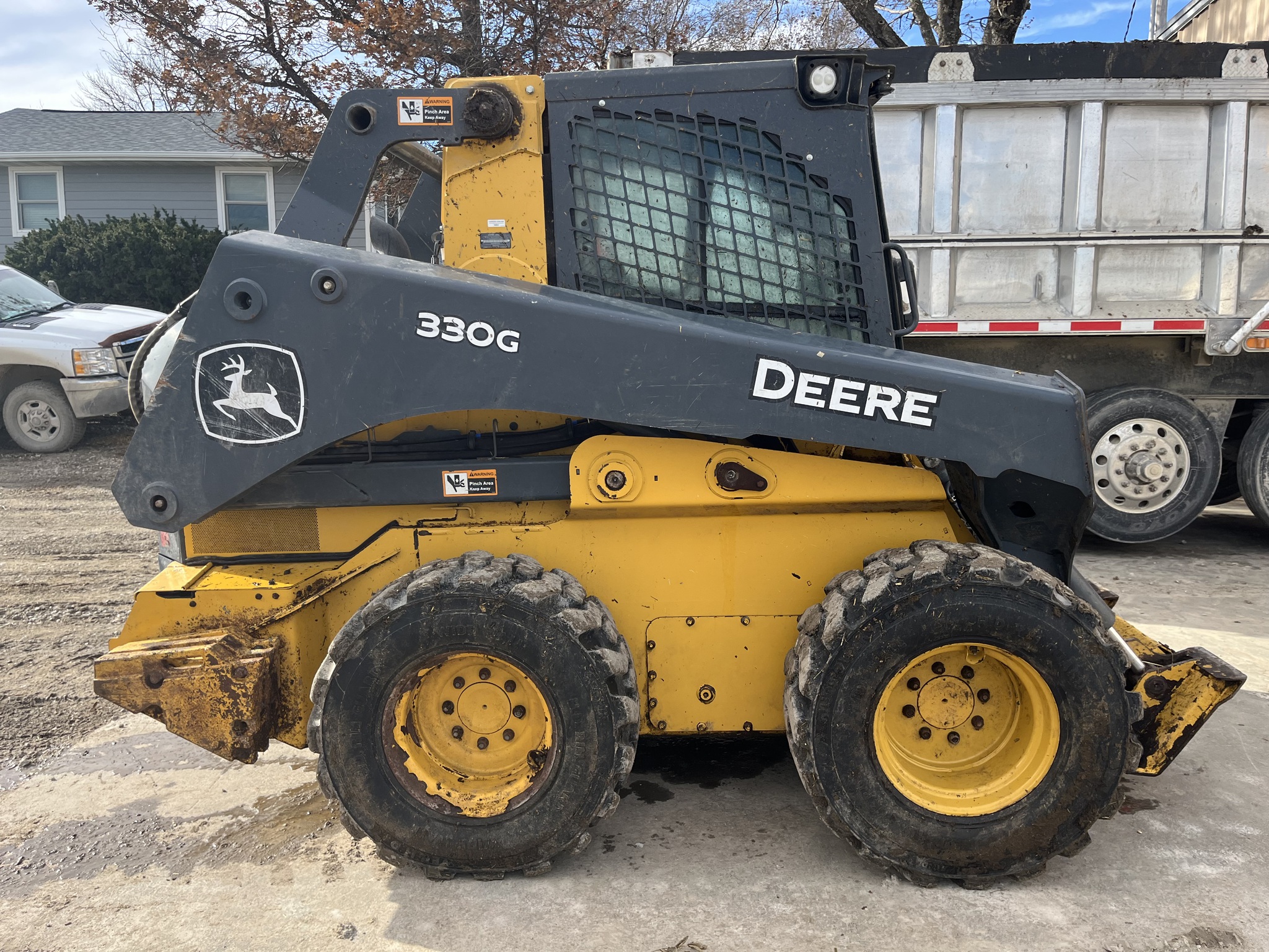  2022 John Deere 330G at Heritage Tractor in Seneca, KS