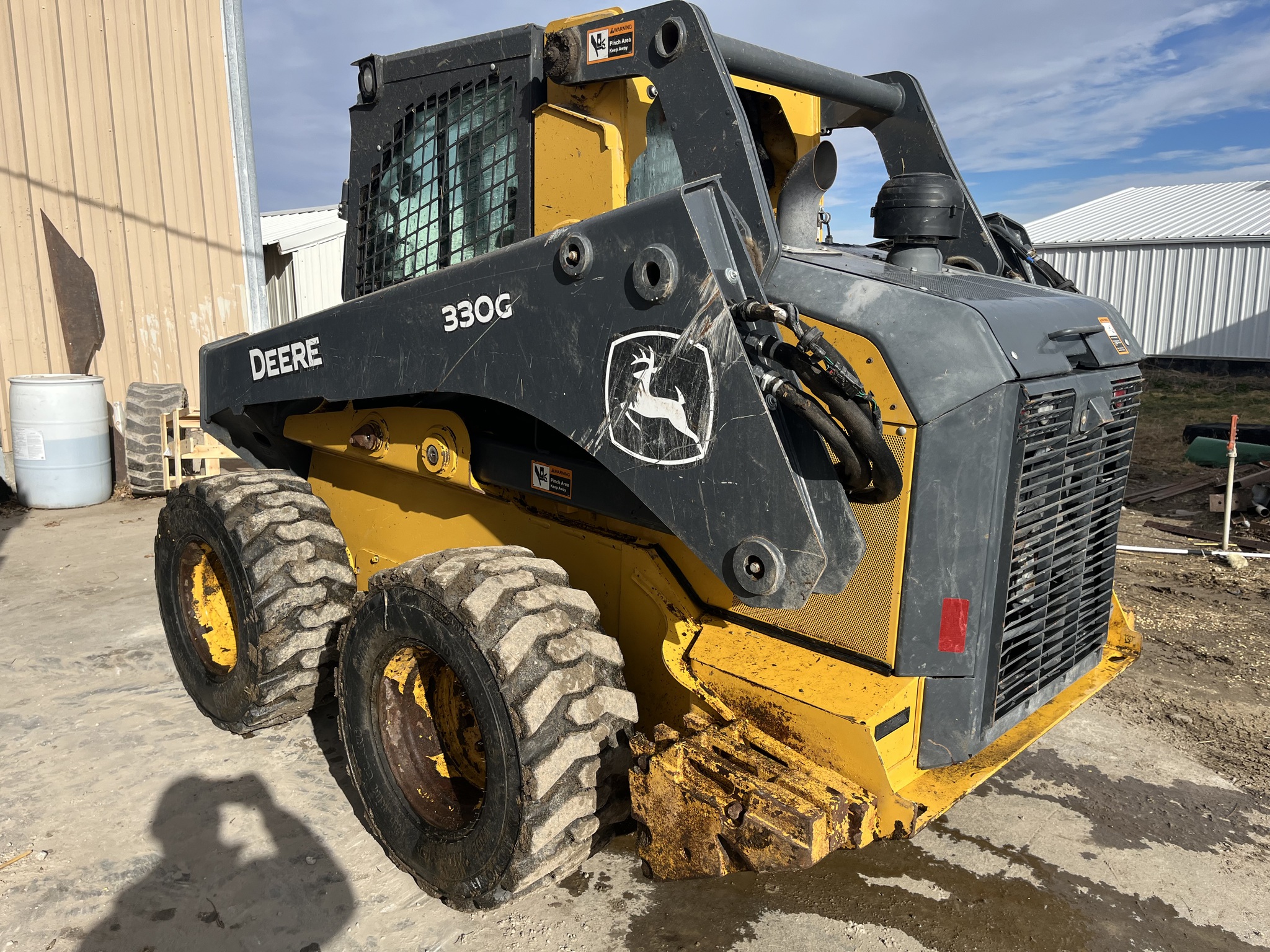  2022 John Deere 330G at Heritage Tractor in Seneca, KS